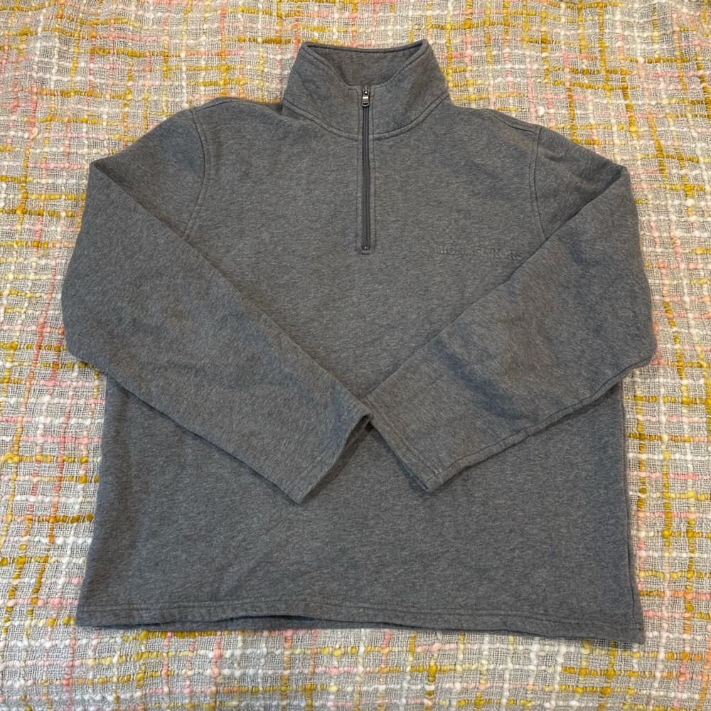 Michael Kors Gray Zip Up Sweater